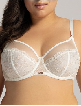 Бюстгальтер мягкий Ava CRYSTAL 1396 M экрю, Цвет: экрю, Размеры: 70I