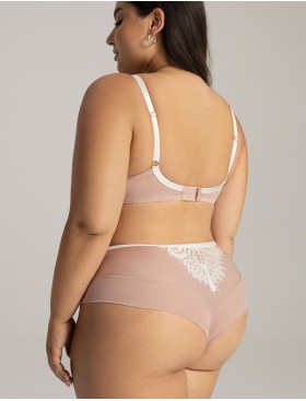 Трусы бразилиана Ava BLISS 2152 brazyliany creamy biscuit, Цвет: капучино, Размеры: XL, изображение 4