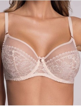 Бюстгальтер мягкий Ava CRYSTAL 1396 M бежевый, Цвет: бежевый, Размеры: 70I