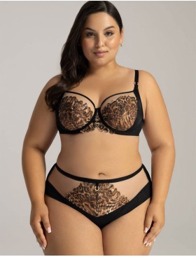 Трусики бразилиана Ava LIANA 2144 brazyliany black, Цвет: черный, Размеры: S, изображение 3