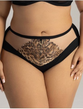 Трусики бразилиана Ava LIANA 2144 brazyliany black, Цвет: черный, Размеры: S, изображение 2