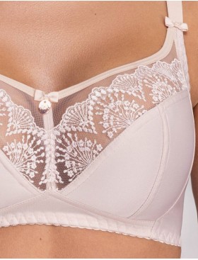 Мягкий бюстгальтер без косточек Ava LIBI 1691/1 M бежевый, Цвет: бежевый, Размеры: 90D, изображение 4