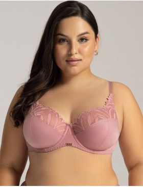 Бюстгальтер мягкий Ava YASEMIN 2106 M pink peony, Цвет: античная роза, Размеры: 90B, изображение 4