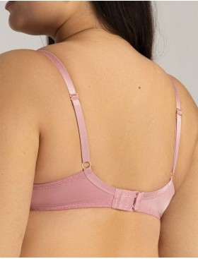 Бюстгальтер мягкий Ava YASEMIN 2106 M pink peony, Цвет: античная роза, Размеры: 90B, изображение 2