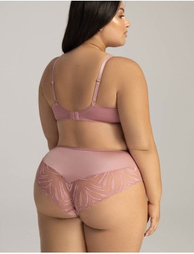 Трусы слипы Ava YASEMIN 2106 figi pink peony, Цвет: античная роза, Размеры: L, изображение 4