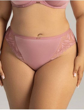 Трусы бразилиана Ava YASEMIN 2106 brazyliany pink peony, Цвет: античная роза, Размеры: 2XL