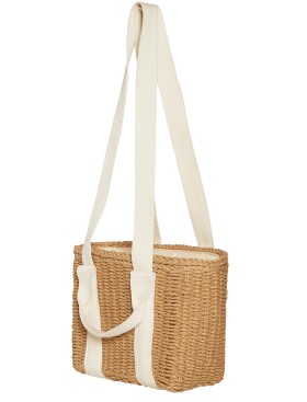 Сумка пляжная Esotiq BERGAMO 44329 молочный, Цвет: соломенный+молочный, Размеры: UN, изображение 7