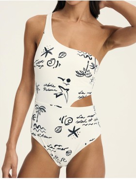 Купальник монокини Esotiq FIRENZE 42802 кремовый, Цвет: кремовый, Размеры: 70D