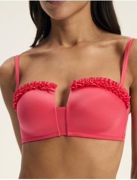 Верх купальника пуш-ап Esotiq GODLIKE 43287 ярко-розовый, Цвет: ярко-розовый, Размеры: 75C/80B