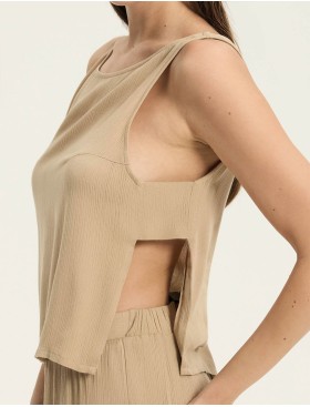 Топ пляжный Esotiq MARE 43152 песочный, Цвет: песочный, Размеры: L, изображение 6