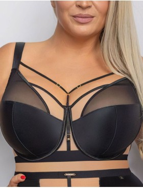 Бюстгальтер с подкроем Kris Line SIMPLE soft full cup, Цвет: черный, Размеры: 70G