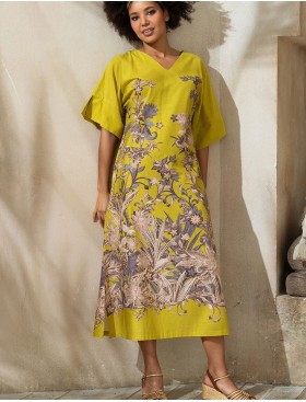 Туника длинная Mia-Amore FIJI 5400, Цвет: лайм, Размеры: 2XL/3XL, изображение 4