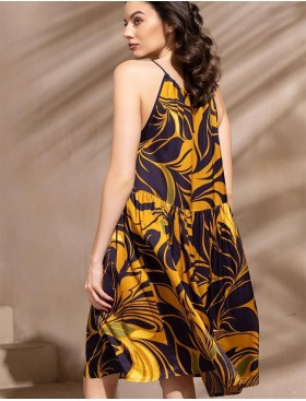 Сарафан из смесового шёлка Mia-Amore MARCELA 4540, Цвет: мультицвет, Размеры: XL, изображение 2