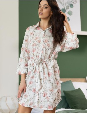 Хлопковая домашняя рубашка Mia-Amore VERBENA 5524, Цвет: мультицвет, Размеры: M