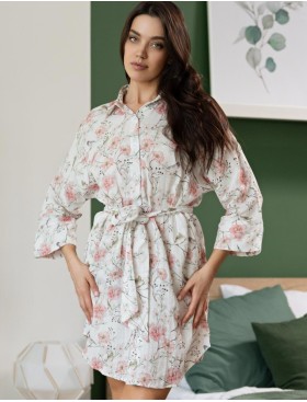 Хлопковая домашняя рубашка Mia-Amore VERBENA 5524, Цвет: мультицвет, Размеры: M, изображение 3