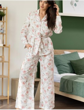 Классическая пижама из хлопка Mia-Amore VERBENA 5526, Цвет: мультицвет, Размеры: M