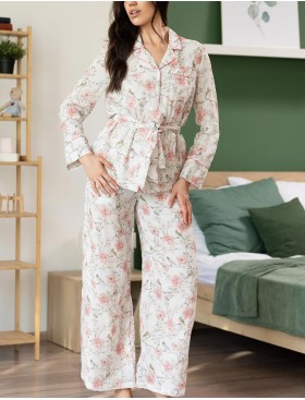 Классическая пижама из хлопка Mia-Amore VERBENA 5526, Цвет: мультицвет, Размеры: M, изображение 4