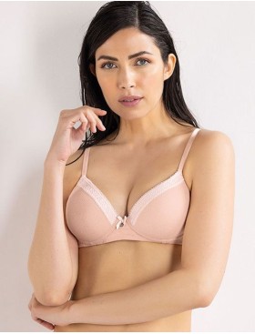 Бюстгальтер пуш-ап без косточек Sielei DARLING 1876 cipria, Цвет: cipria (пудровый), Размеры: 90B, изображение 3