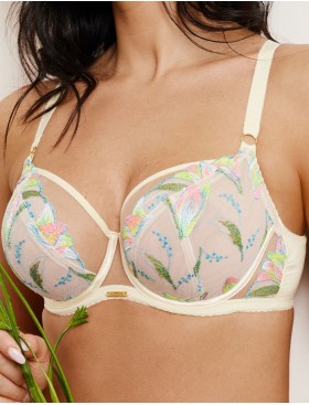 Бюстгальтер с мягкой чашкой Subtille MONACO YELLOW soft, Цвет: светло-желтый, Размеры: 85I