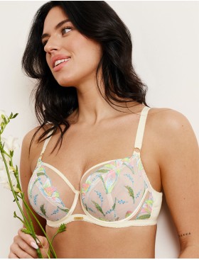 Бюстгальтер с мягкой чашкой Subtille MONACO YELLOW soft, Цвет: светло-желтый, Размеры: 85I, изображение 3