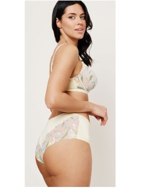 Трусы высокие Subtille MONACO YELLOW hight-waist, Цвет: светло-желтый, Размеры: M, изображение 2