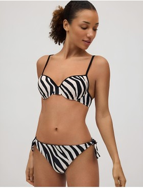 Верх от купальника Ysabel Mora ANTAO 83064, Цвет: черный/белый, Размеры: 70B, изображение 3