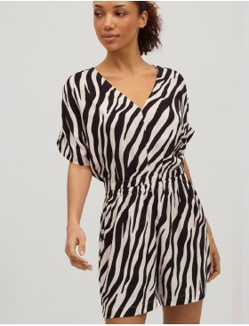 Пляжный комбинезон Ysabel Mora ANTAO 86156, Цвет: черный/белый, Размеры: S, изображение 4