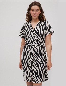 Халат пляжный Ysabel Mora ANTAO 86157, Цвет: черный/белый, Размеры: XL