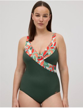 Сплошной купальник минимайзер Ysabel Mora BOAVISTA 83159, Цвет: мульти, Размеры: 100C