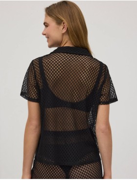 Короткая пляжная рубашка Ysabel Mora CABO BLANCO 86175, Цвет: черный, Размеры: S, изображение 2