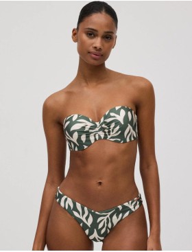 Открытый купальник Ysabel Mora ILHA DE MEL 83097, Цвет: оливковый/белый, Размеры: 70B