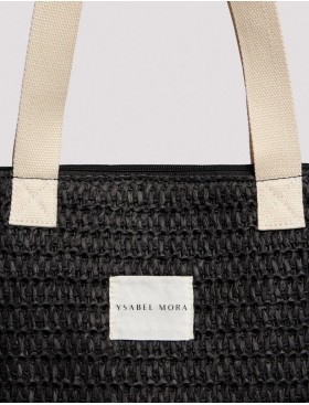 Сумка для пляжа Ysabel Mora ILHA DE MEL 86207 чёрный, Цвет: чёрный, Размеры: UN, изображение 4