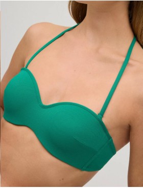Бюст купальный Ysabel Mora ISLA ROSSA 82991 изумруд, Цвет: изумруд, Размеры: 75C, изображение 2