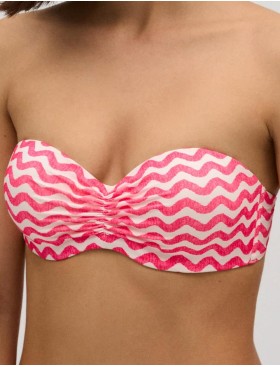 Купальный бюст бандо Ysabel Mora MAHE 82828 розовый, Цвет: розовый, Размеры: 70B