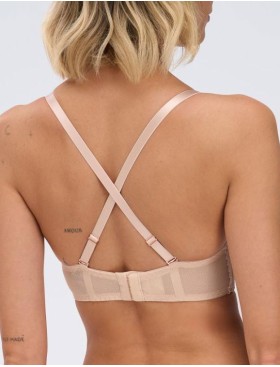 Бюстгальтер двойной пуш-ап Alles NOCTURN 03 super P-UP бежевый, Цвет: бежевый, Размеры: 70B, изображение 2