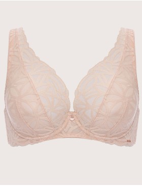 Бюстгальтер на большую грудь Alles SUGAR DUNE M plus bralette, Цвет: бежевый, Размеры: 75H, изображение 8
