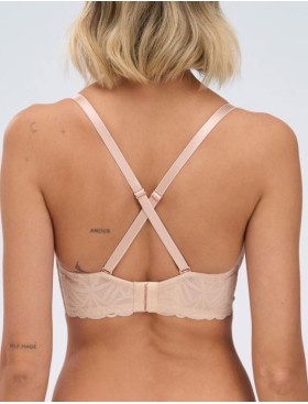 Бюстгальтер с вкладышами пуш-ап Alles SUGAR DUNE P-UP, Цвет: бежевый, Размеры: 60D, изображение 2