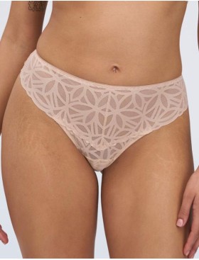 Стринги завышенные Alles SUGAR DUNE stringi classic, Цвет: бежевый, Размеры: S