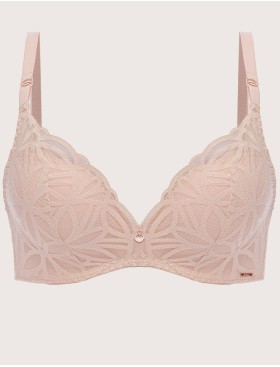 Бескостный бюстгальтер супер пуш-ап Alles SUGAR DUNE super P-UP, Цвет: бежевый, Размеры: 70B, изображение 7