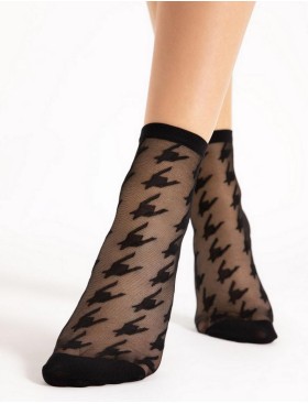 Полупрозрачные носки Fiore 1151/G RITA 20 den черный, Цвет: черный, Размеры: UN