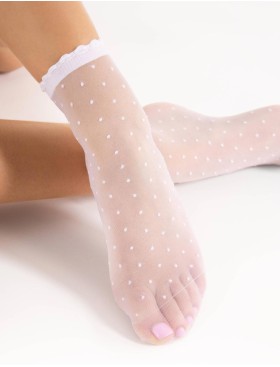 Носки женские Fiore 1153/G BELLA 20 den, Цвет: белый, Размеры: UN