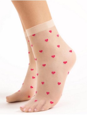 Женские носки Fiore 1157/G CRUSH пудровый/розовый, Цвет: пудровый/розовый, Размеры: UN