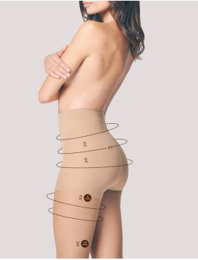 Моделирующие колготки Fiore 5100/M COMFORT LIGHT 20 den телесный, Цвет: телесный, Размеры: 3