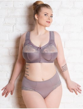 Мягкий бюстгальтер без косточек Honey H44-22-L серый жемчуг, Цвет: серый жемчуг, Размеры: 90D, изображение 2