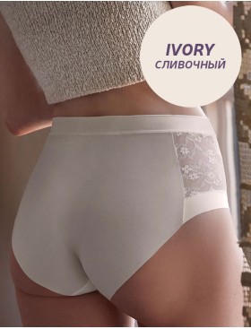 Трусы высокие Janira SAKURA Maxi 1032104 ivory, Цвет: ivory (сливочный), Размеры: M, изображение 2