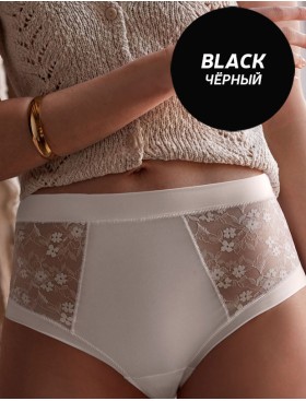 Трусы высокие Janira SAKURA Maxi 1032104 black, Цвет: black (черный), Размеры: 2XL