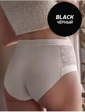 Трусы высокие Janira SAKURA Maxi 1032104 black, Цвет: black (черный), Размеры: 2XL, изображение 2