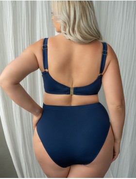 Мягкий бюстгальтер от купальника Kris Line CALIFORNIA NAVY BLUE soft full cup, Цвет: темно-синий, Размеры: 75R, изображение 5