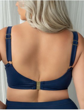 Мягкий бюстгальтер от купальника Kris Line CALIFORNIA NAVY BLUE soft full cup, Цвет: темно-синий, Размеры: 75R, изображение 2