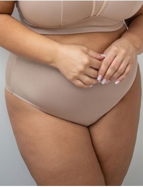 Трусы слипы Kris Line MARCELLA COFFEE briefs micromodal, Цвет: бежевый, Размеры: M